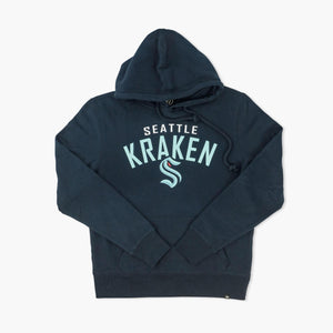 Seattle Kraken Fall Navy Outrush Headline Hoodie
