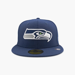 Seattle Seahawks Navy Primary Logo Fitted Hat
