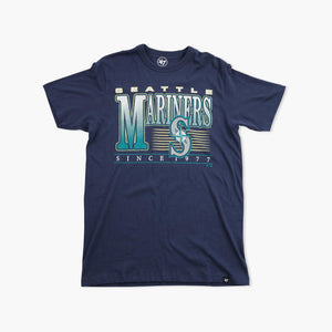 Seattle Mariners Atlas Blue Wynwood T-Shirt