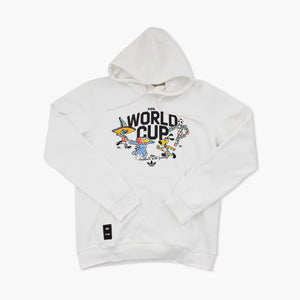FIFA World Cup Cream Throwback Mascot Hoodie