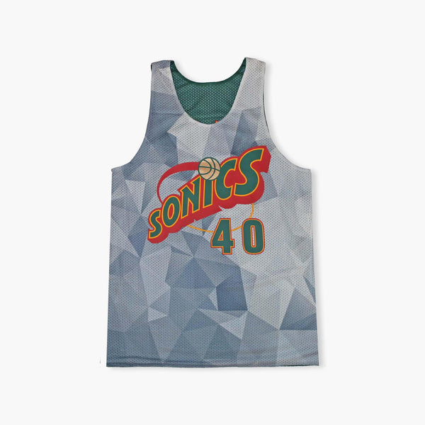 Seattle SuperSonics Shawn Kemp Reversible Mesh Tanktop