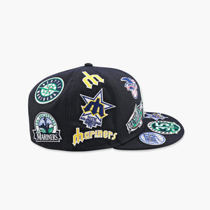 Seattle Mariners Ultimate Fan Patch Fitted Hat