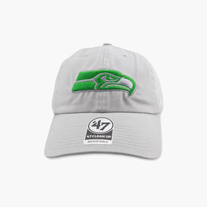 Seattle Seahawks Wolf Gray Rivalry Clean Up Adjustable Hat