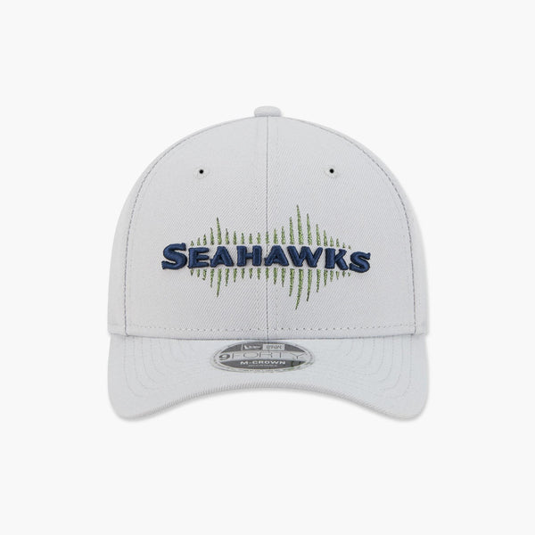 Seattle Seahawks Rivalry M-Crown Navy Text Snapback