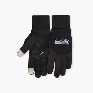 Seattle Seahawks Gameday Black Texting Gloves