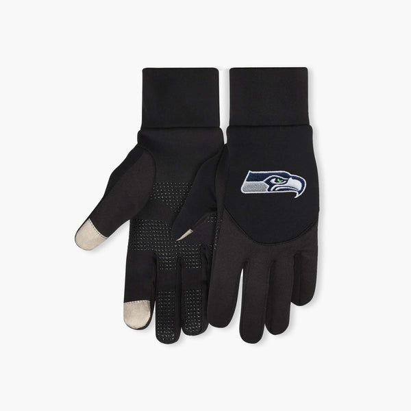 Seattle Seahawks Gameday Black Texting Gloves