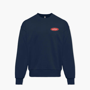 The Blue Collar Navy Crewneck, Big Dumper Collection