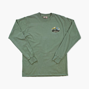 Pushed Back Pea Seattle Long Sleeve T-Shirt