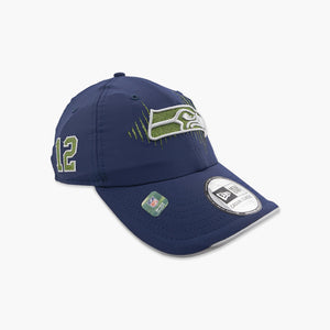 Seattle Seahawks Navy Soundwave 12 Adjustable Hat