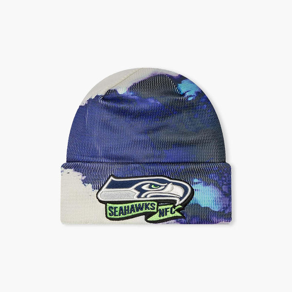 Seattle Seahawks 2022 Sideline Ink Cuff Beanie