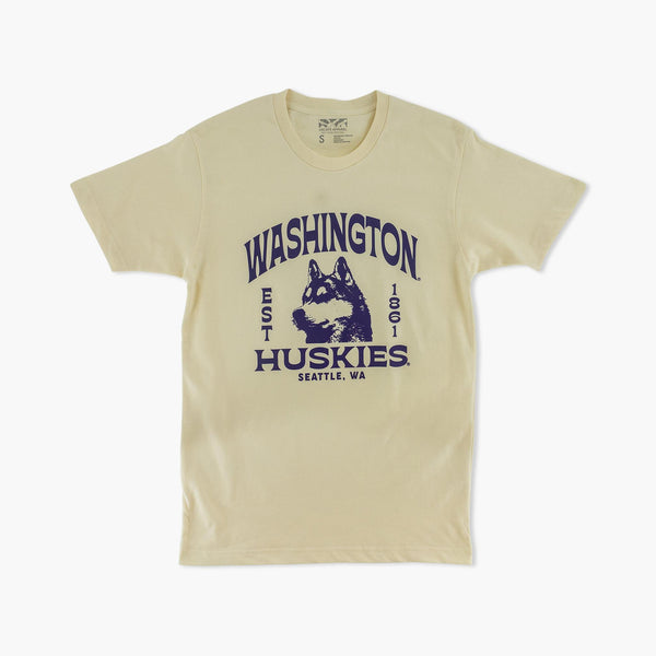 Washington Huskies Wilder Cream T-Shirt