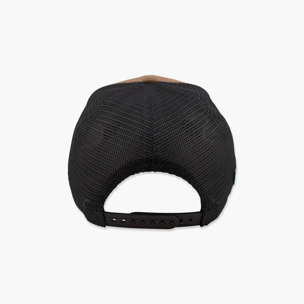 Call Out Brown Oil Cloth/ Black Seattle Trucker Hat