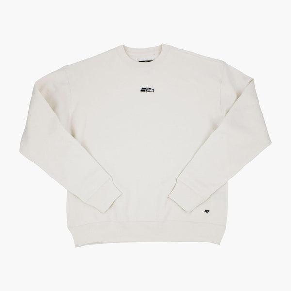 Seattle Seahawks Cream Heavyweight Premium Crewneck