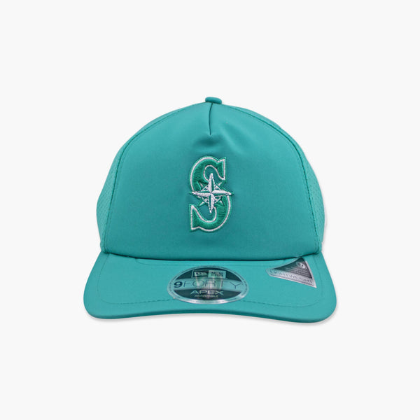 Seattle Mariners 2026 Batting Practice Teal "S" Trucker Hat