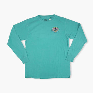 In the Water Pines Seafoam LS