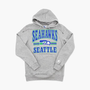 Seattle Seahawks Grey Throwback Winter Strike Hoodie