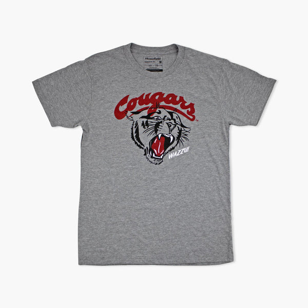 Washington State Cougars Grey Wazzu T-Shirt