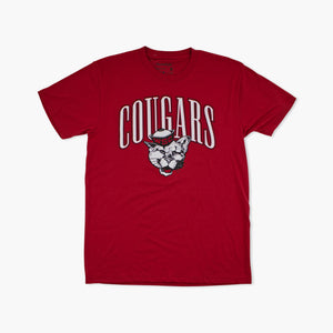 Washington State Cougars Red Mascot T-Shirt