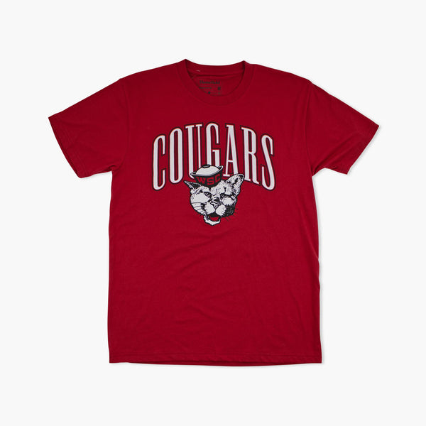 Washington State Cougars Red Mascot T-Shirt