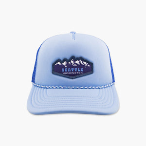 Diamond Peaks Bluebird Seattle Trucker Hat