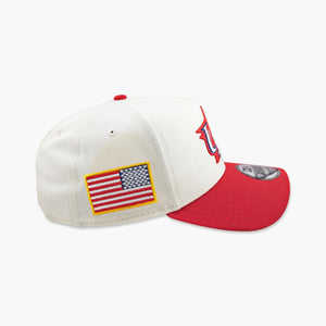 World Baseball Classic USA Cream/Red Classic Star Adjustable Hat