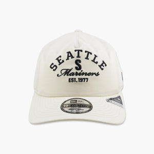 Seattle Mariners Steelheads Cream Stacked Golfer Snapback