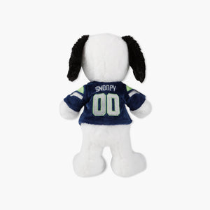 Seattle Seahawks Snoopy Peanuts 10" Plush with Jersey
