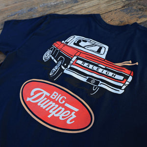 The Blue Collar Navy T-Shirt, Big Dumper Collection