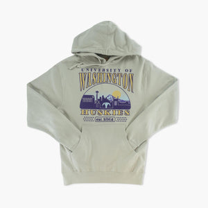 Washington Huskies Campus Star Smoke Hoodie