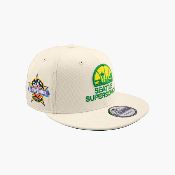 Seattle SuperSonics New Era 1993 All-Star Game Chrome Snapback