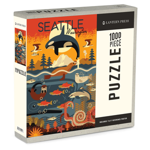 LP Marine Animals Geometric 1000pc Puzzle - 103290