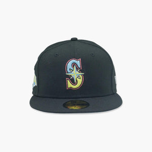 Seattle Mariners 2001 Color Splash Fitted Hat