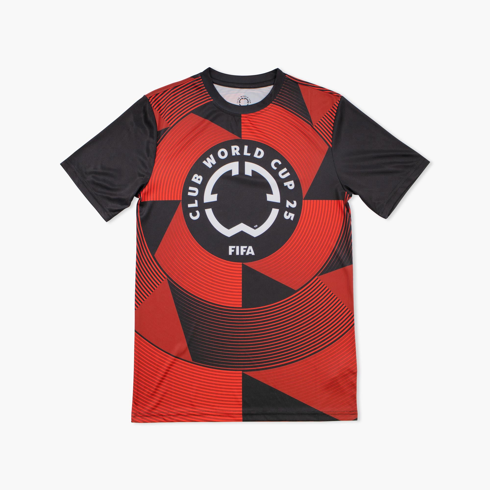クラブワールドカップ FIFA CLUB WORLD CUP 25 Tシャツ M FIFA Club World Cup 2025™ Gold Emblem Black T-Shirt - Unisex