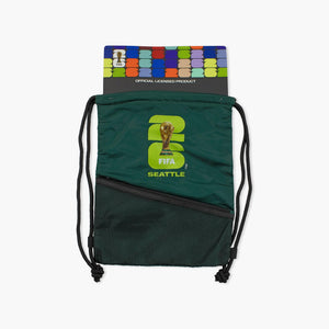 2026 FIFA World Cup Seattle Drawstring Backpack