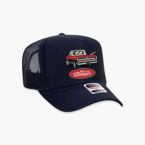 The Blue Collar Navy Trucker Hat, Big Dumper Drop 2