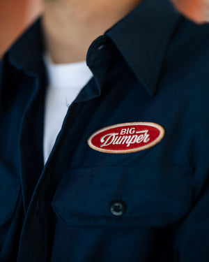 The Gameday Navy Mechanic Shirt, Big Dumper Drop 2