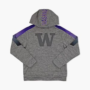 Washington Huskies Colosseum Gradient Grey Youth Hoodie