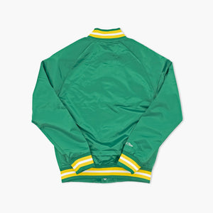 Seattle SuperSonics Green Script Satin Jacket