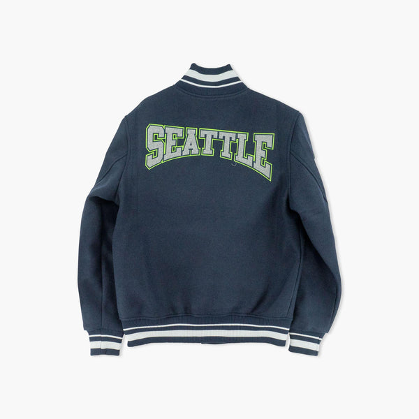 Seattle Seahawks Super Bowl Champions Varsity Jacket
