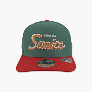 Seattle SuperSonics Heritage Rose Gold Script Snapback Hat