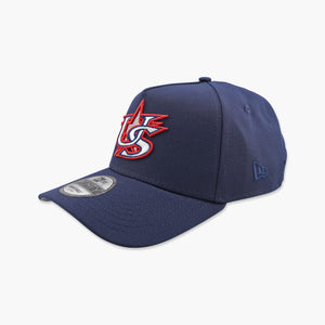 World Baseball Classic USA Navy Star Script Adjustable Hat