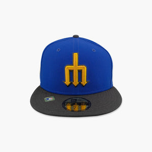 Seattle Mariners 50th Anniversary Side Patch City Connect Fitted Hat