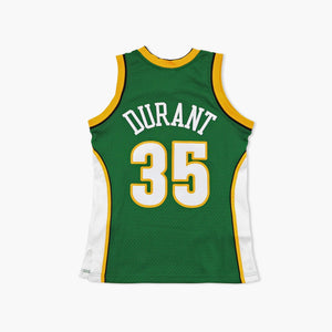 Seattle SuperSonics Kevin Durant 2007 Green Swingman Jersey