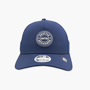Seattle Seahawks Glitter Patch Navy Women's Snapback