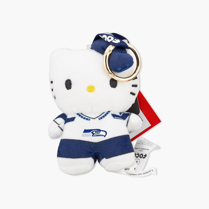 Seattle Seahawks Hello Kitty Away Backpack Keychain
