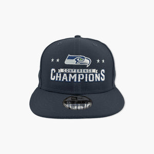 Seattle Seahawks 2025 NFC Conference Champions Replica Navy Snapback