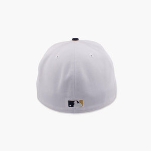 Seattle Mariners Gold Script Two-Tone Fitted Hat