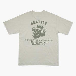 Seattle SuperSonics Sandstone Home Court Premium T-Shirt