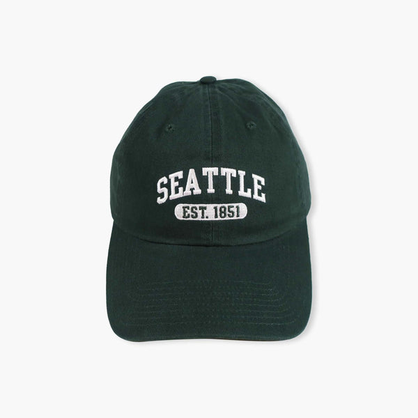 Seattle Established Field Green Dad Hat