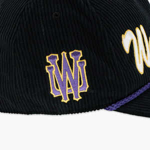 Washington Huskies Vintage Script Interlock Corduroy Hitch Snapback
